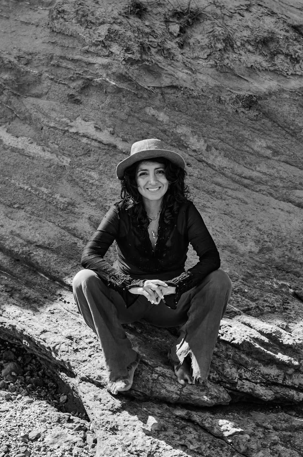 Retrato de Nataly Maldonado, integrante del equipo editorial de 25 Watts